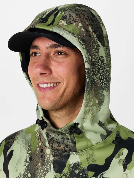 Chemise Camouflage Daiwa Manches Longues – Gris – XXL – Capuche Et Protection UV