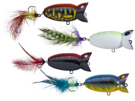 Arbogast - The Hula Popper 2.0 and Jointed Jitterbug 2.0 are both