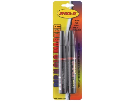 NIP- Spencer's Gifts Jumbo Glow Pens- 2 Non Toxic Pens- Glow In