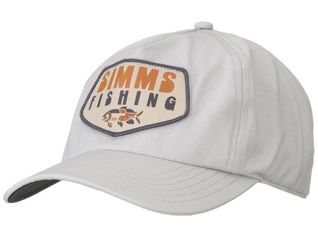 Simms Double Haul Hat Overcast Abstract Bass
