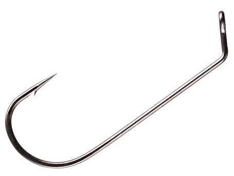 Mustad 34184 O'Shaughnessy Jig Classic Hook, 60 Degree Bend, Extra Long,  Forged - Duratin - 100 Per Pack 