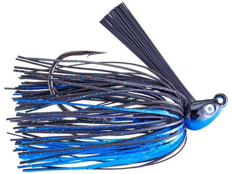 Dirty Jigs Finesse Swim Jig Black Blue & Purple / 1/4 oz