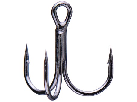 Victory Hooks Round Bend Short Shank Treble 6