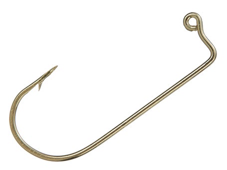 VMC 9146 Gold Avberdeen X Long Hook Sz8 – Tangled Tackle Co