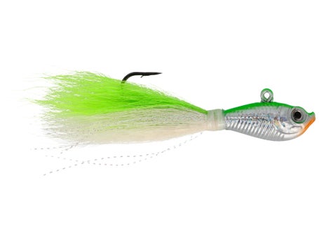 Eagle Claw Lazer Sharp Fish Head Bucktail Jig
