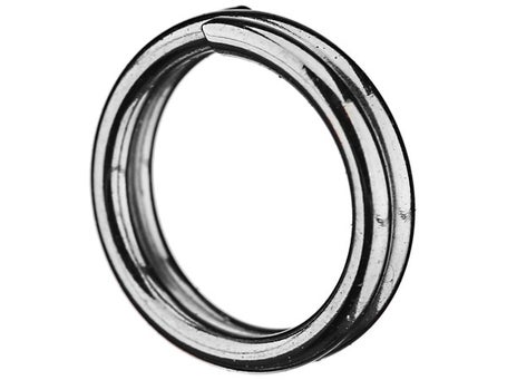 (6) - Eagle Claw Split Rings Nickel