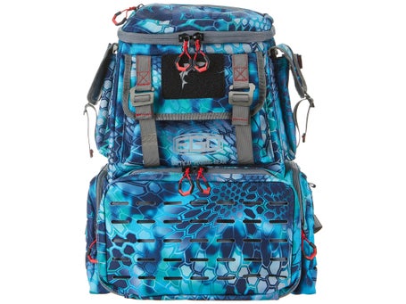 Largemouth Double Decker Tackle Backpack - Quartz Blue - 3600