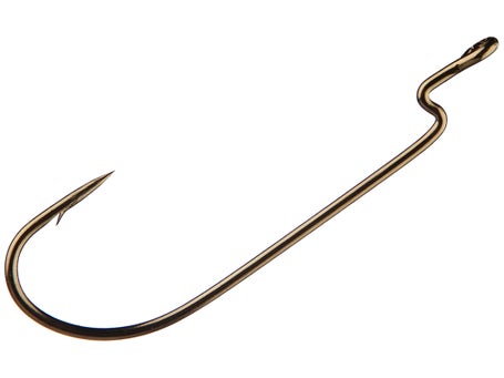 Eagle Claw Lazer Worm Hook L095JBG-4/0 Bronze