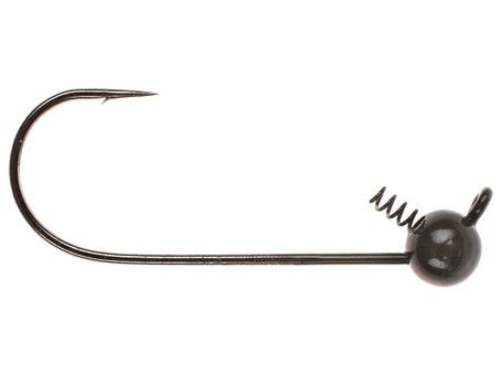 Stand-Up Lead Jig Hooks - Blk/Nickel - 3pk