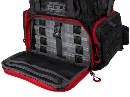 with 4 Boxes, Fishing Bag Large Capacity with 4 Trays and