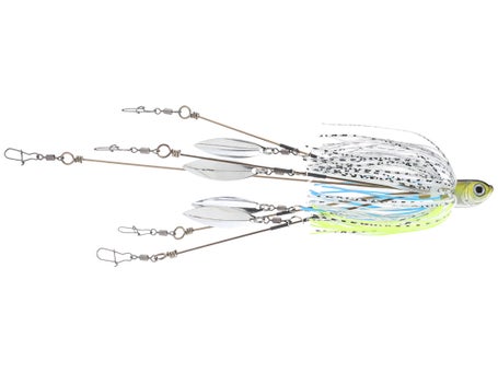 Skirted Umbrella - Rigged with Big Bait – Hard Head Custom Baits