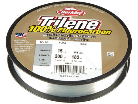 Berkley Trilene 100% Fluorocarbon Professional Grade Clear 704m