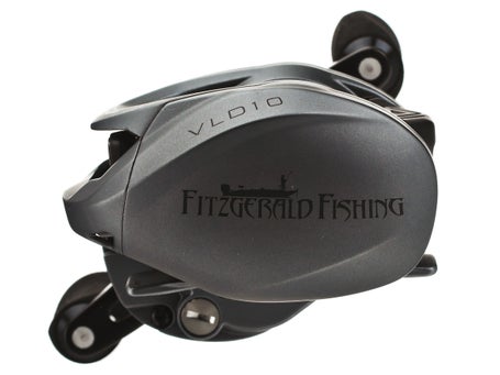 Fitzgerald Fishing VLD10 Reels 7.2 Gear Left Hand Silver VLD10-721-L
