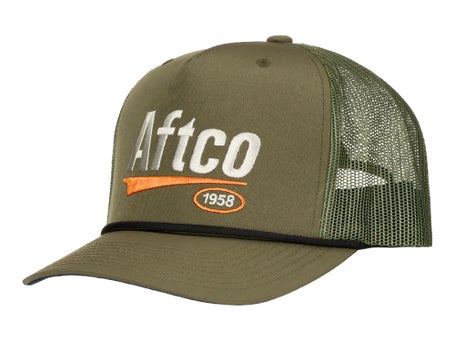 Aftco Fifty-Eight Trucker Hat Olive