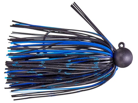 Finesse Bass Jig Skirts - Lot Of 10 - Color Blk Blue Scale - Tournament  Quality