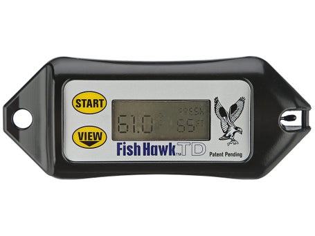 Fish Hawk TD digital water temperature and depth gauge (FHTDDWTDG) -  Canadian Marine Parts