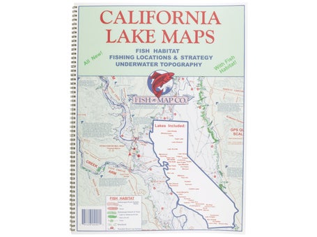 Fish-n-Map California Lake Maps Atlas