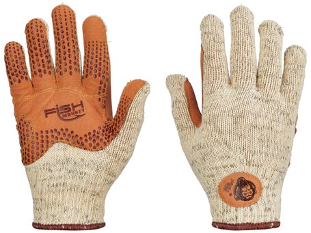 Fish Monkey Wooly Long Gloves - Brown