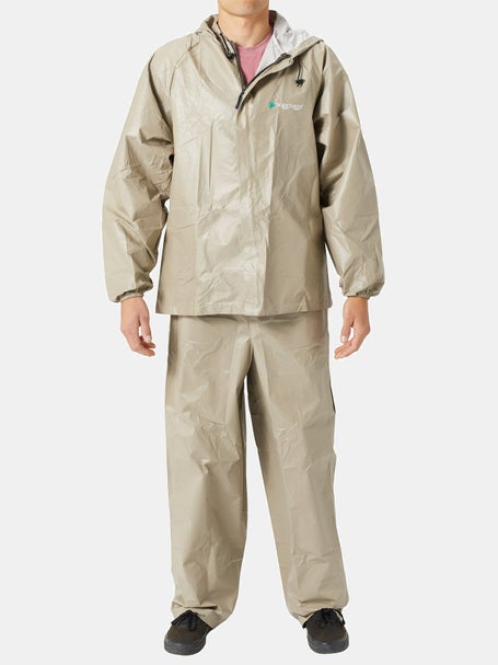 Fishing Rain Suits for men Waterproof Jacket with Bib Pants