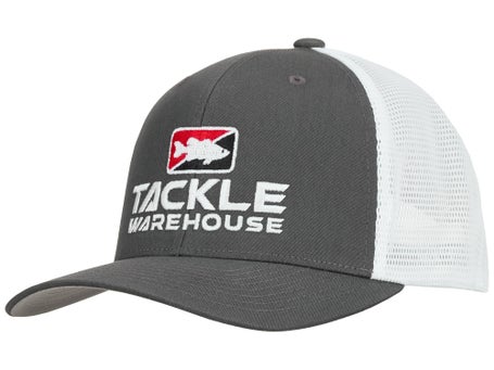Tackle Warehouse Vertical Flexfit Trucker Charc/White