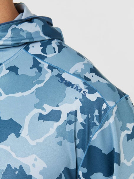 Sweat à Capuche Simms SolarFlex® Homme - Camouflage Fantôme Pierre - Taille L - Neuf Avec étiquettes