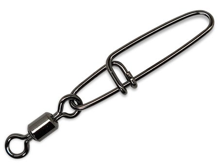 Gamakatsu 407400-4 Cross Lock Snap with Superline Swivel, Size 4-130lb