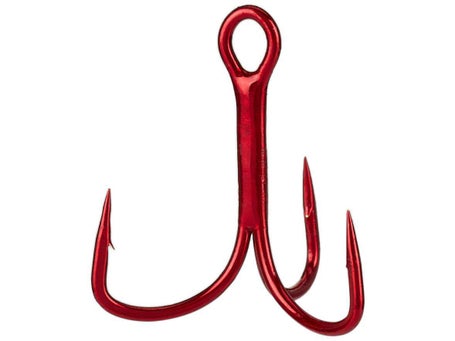 Gamakatsu EWG Treble Hook 77308 Red