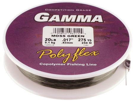 Gamma Copolymer Moss Green Filler Spool, 14lb, 330yds