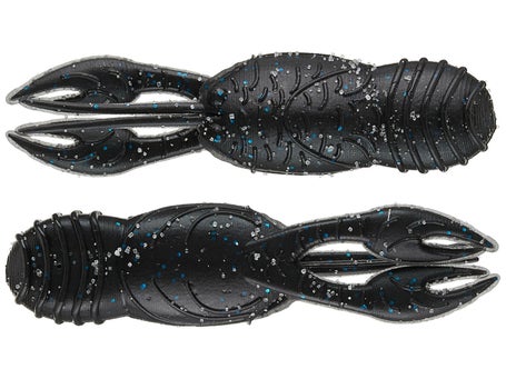 Great Lakes Finesse 2.5 Juvy Craw Black Blue Floating / 2.5