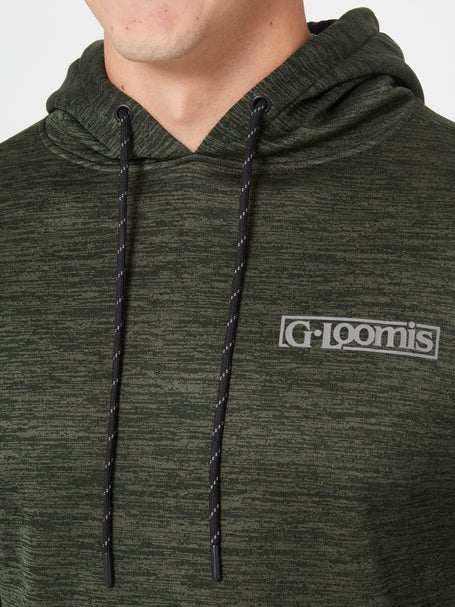 Sweat à Capuche G. Loomis Performance - Noir, Taille L, 100% Polyester