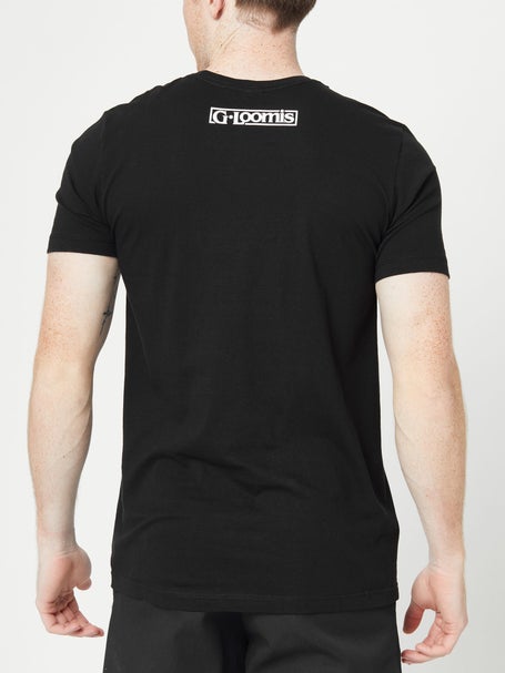 G Loomis Fishing Mens Tee Shirt Black Size XL #21732 Logo 