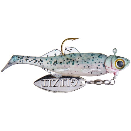 Gitzit PF Underspin Pre-Rigged Swimbait 2pk