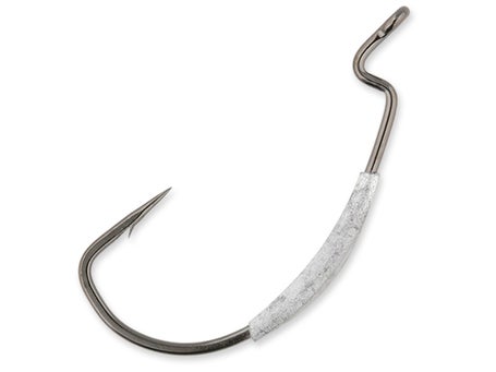 WEIGHTED WEEDLESS WORM HOOKS ( 5PK )