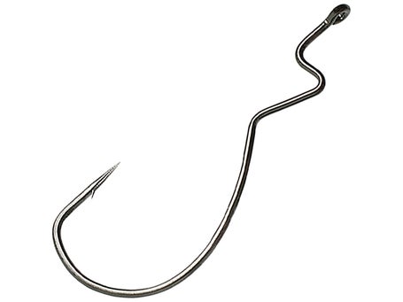 Mustad OFFSET WORM HOOK Size 4/0 - www. Bass Fishing