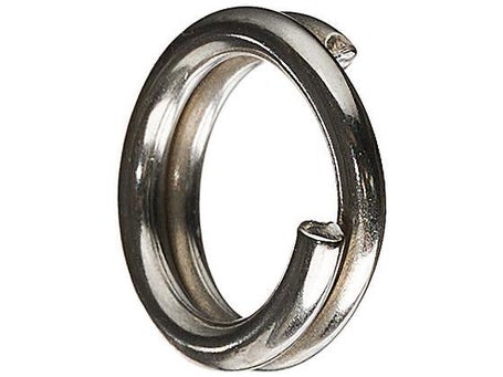 Gamakatsu 408000-4 Superline Split Ring, Size 4-48lb