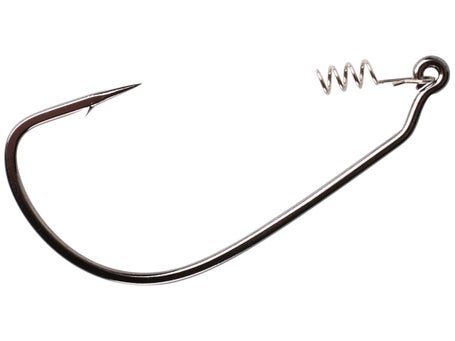 Gamakatsu Worm Hook – Size 6-0, Superline, Weighted, Spring Lock, 1-4