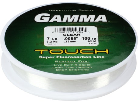 Gamma 100% Fluorocarbon 110 Yards Transparent Leader Material CHOOSE YOUR  MODEL!