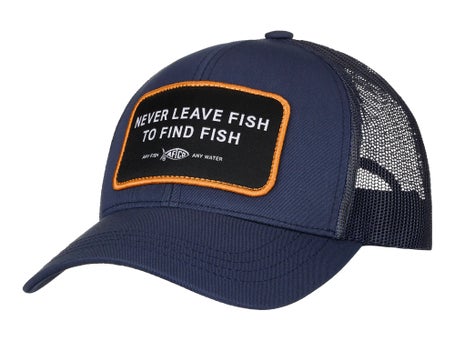 Aftco Guide Sayings Trucker Hat Deep Navy