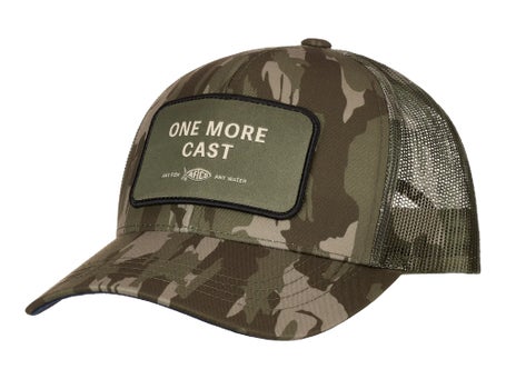 Aftco Guide Sayings Trucker Hat Olive Current Camo