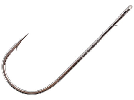 Gamakatsu Worm Hook Round Bend Black 3/0 - 25pk