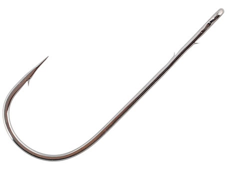 Gamakatsu Worm Hook Round Bend Black