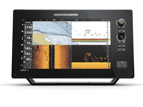 Electronic Fish Finder With Lcd Display Stock Illustration