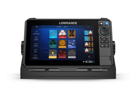 Lowrance Hook 5 Fishfinder Navionics Aus Wide Card Transducer Post for sale  online