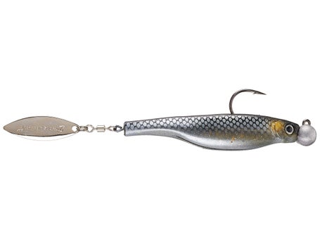 Hyperlastsics Dartspin Pro Weedless Lure 5-1/2 Firetiger Chrtrse  HYLSDSPW55FTGC - Lero