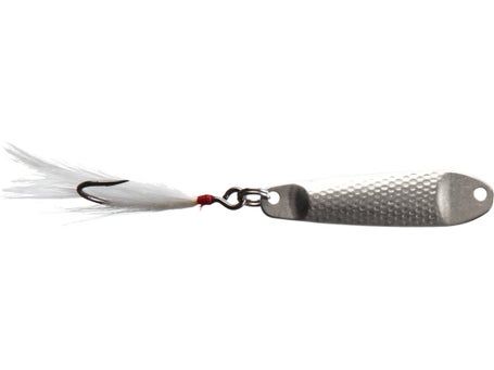 Single Hook with White Bucktail – Hopkins Lures