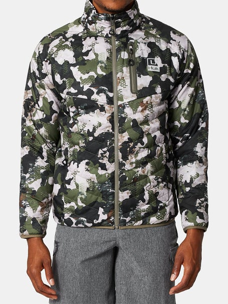 Huk Men's Icon x Puffy Camo Jacket - Hunt Club Camo - Medium