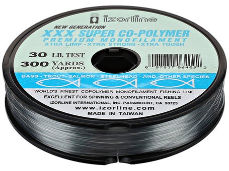 Izorline 64061 XXX Super Co-Polymer Mono Line, 15-Pounds by 300-Yards, Smoke