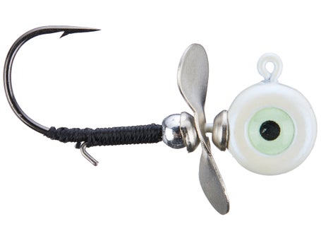 Jenko Big T Whirly Bird Jig Head 1/32 oz / White