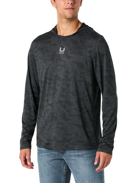 Huk Andros Hoodie Dark Shadow