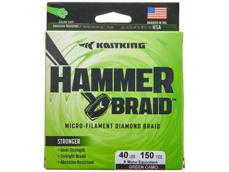 KastKing Hammer Braided Line Camo Green